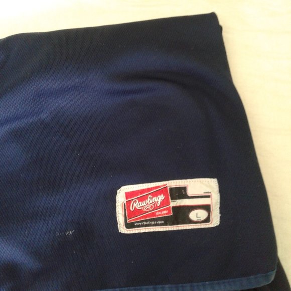 Mens large vintage RAWLINGS  long sleeve pullover sweater/sweatshirt - Picture 9 of 10
